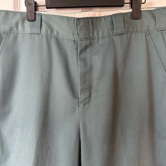 Dickies Hi Waisted Ankle Green Urban Outfitters Size 12 UO - Picture 6 of 6